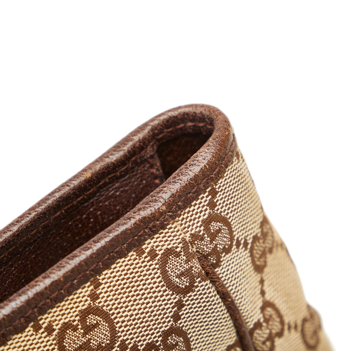 Brown Gucci GG Canvas Tote
