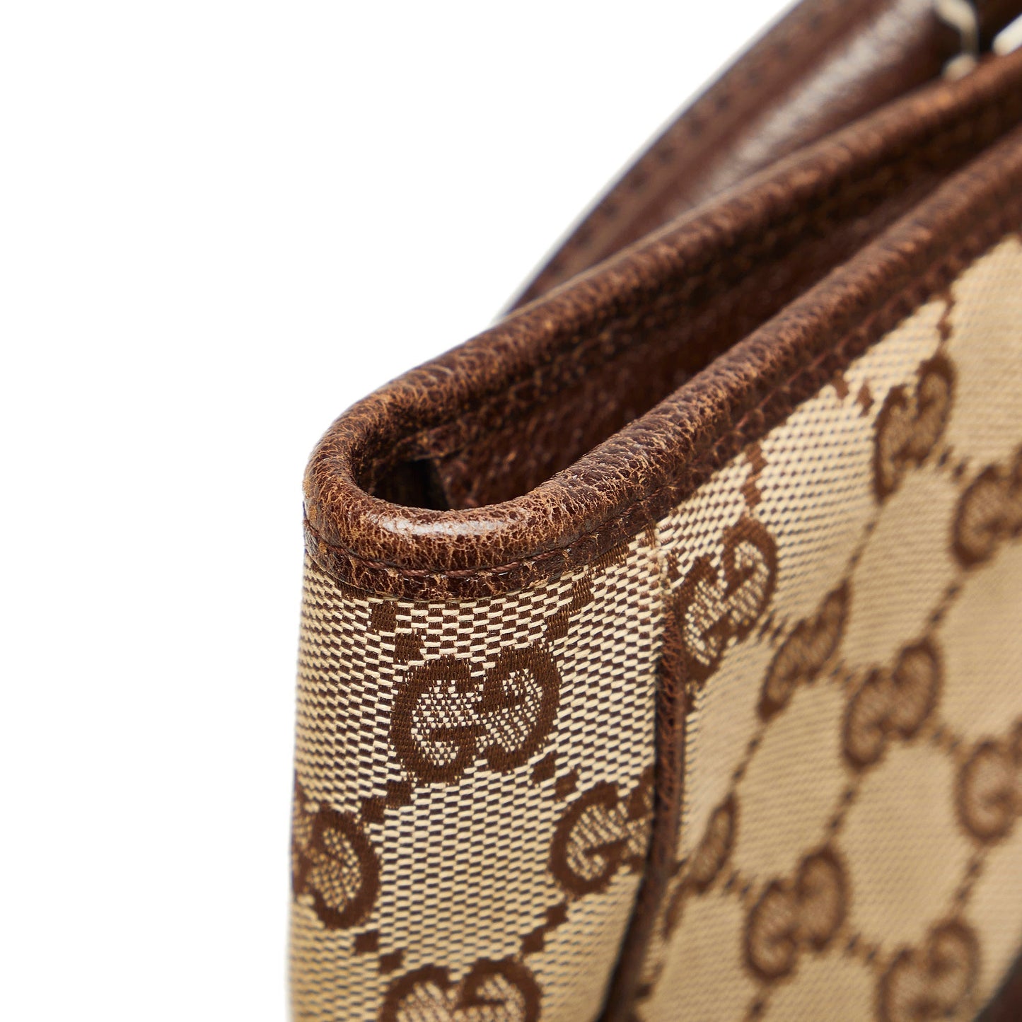 Brown Gucci GG Canvas Tote