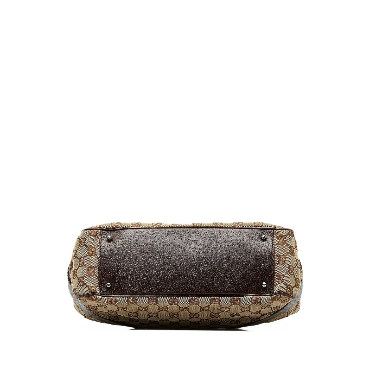 Brown Gucci GG Canvas Tote
