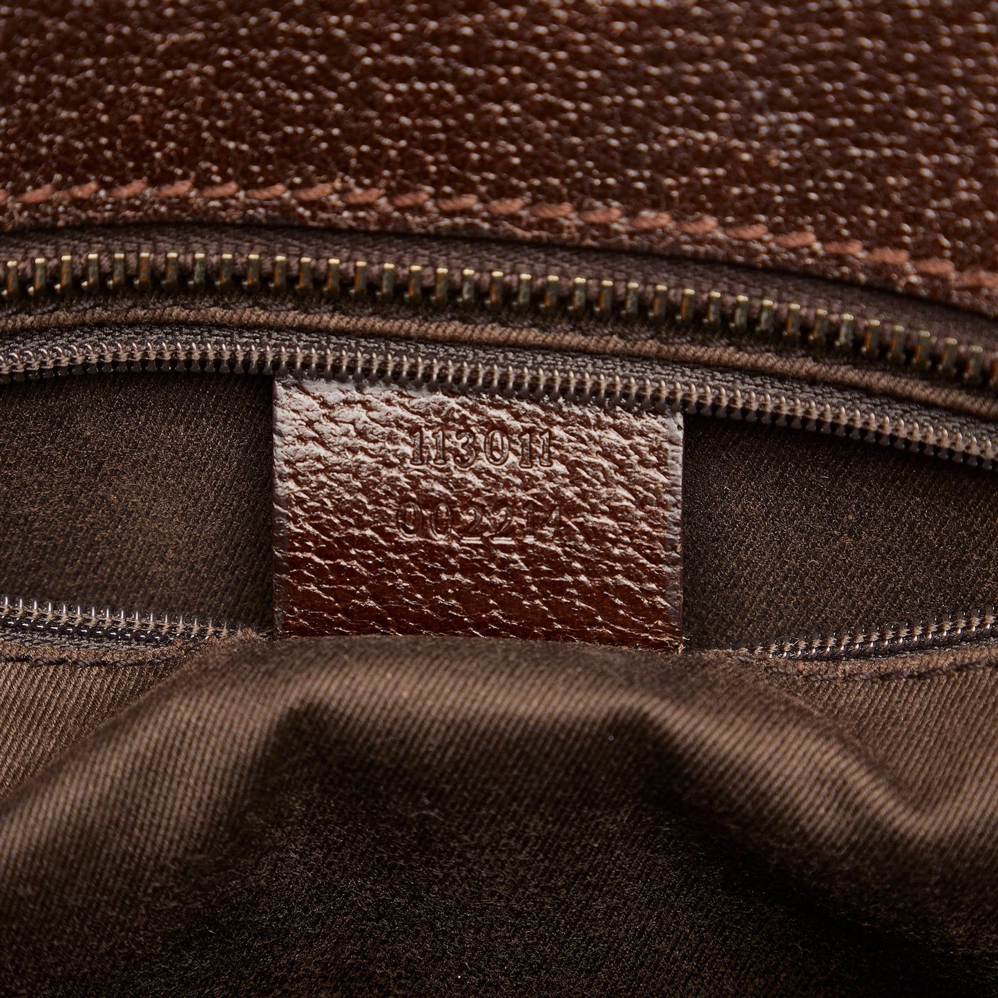 Brown Gucci GG Canvas Tote