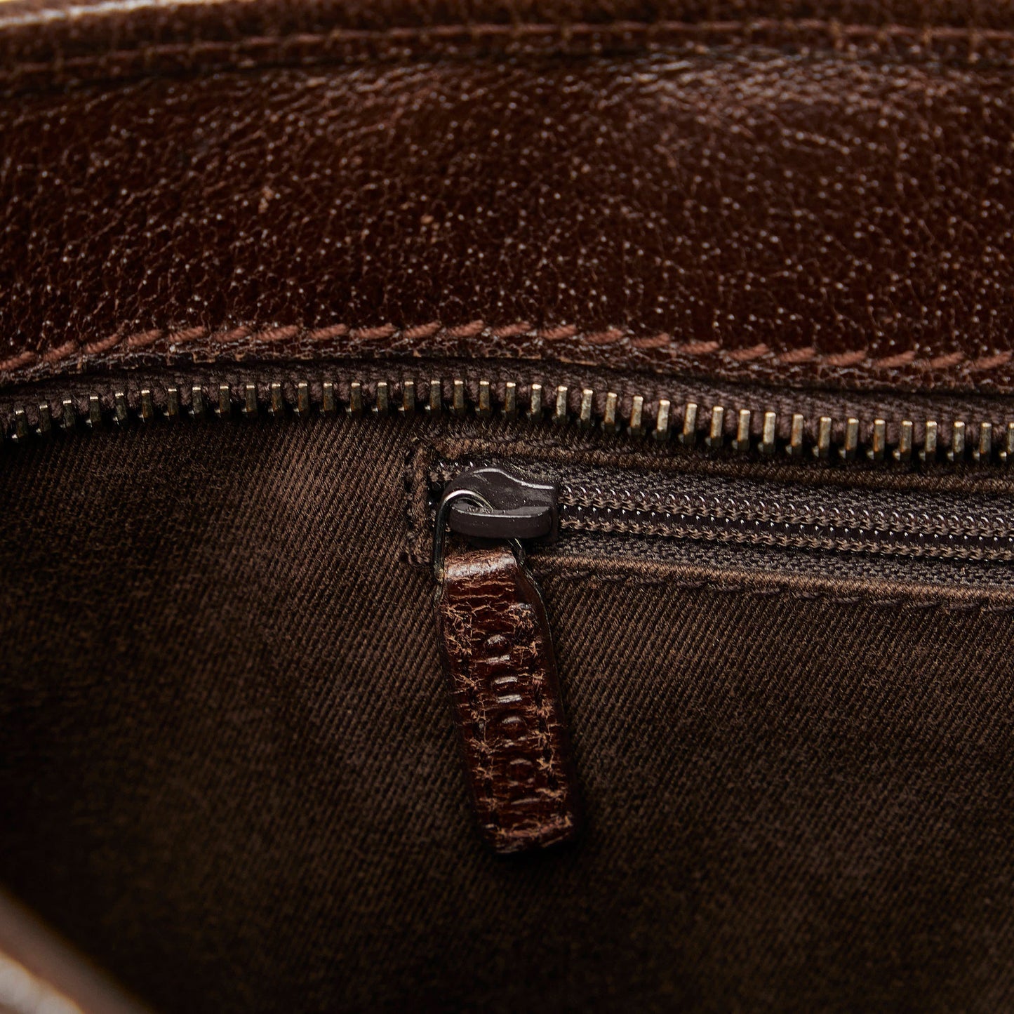Brown Gucci GG Canvas Tote