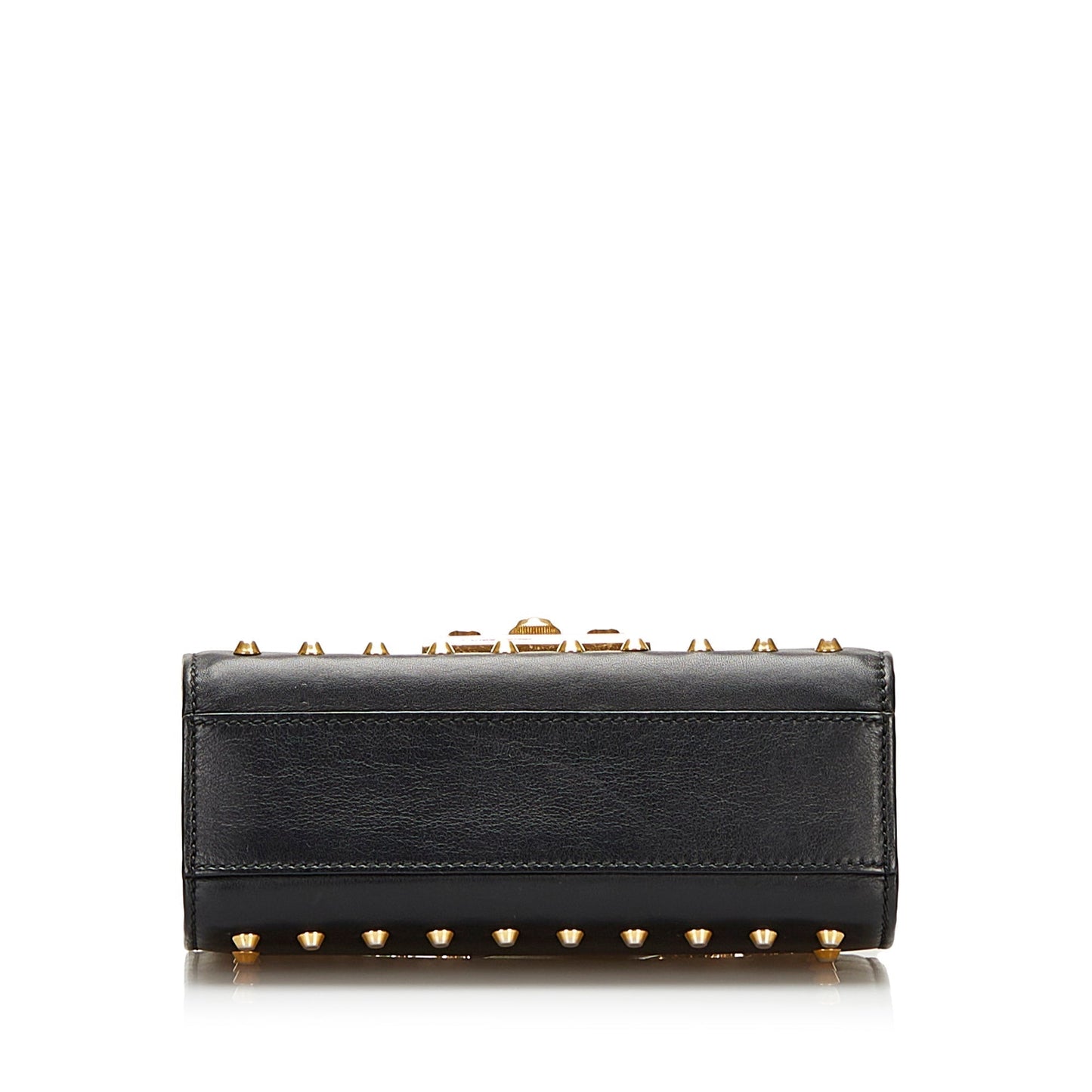 Gucci Pearl Studded Padlock Crossbody Bag
