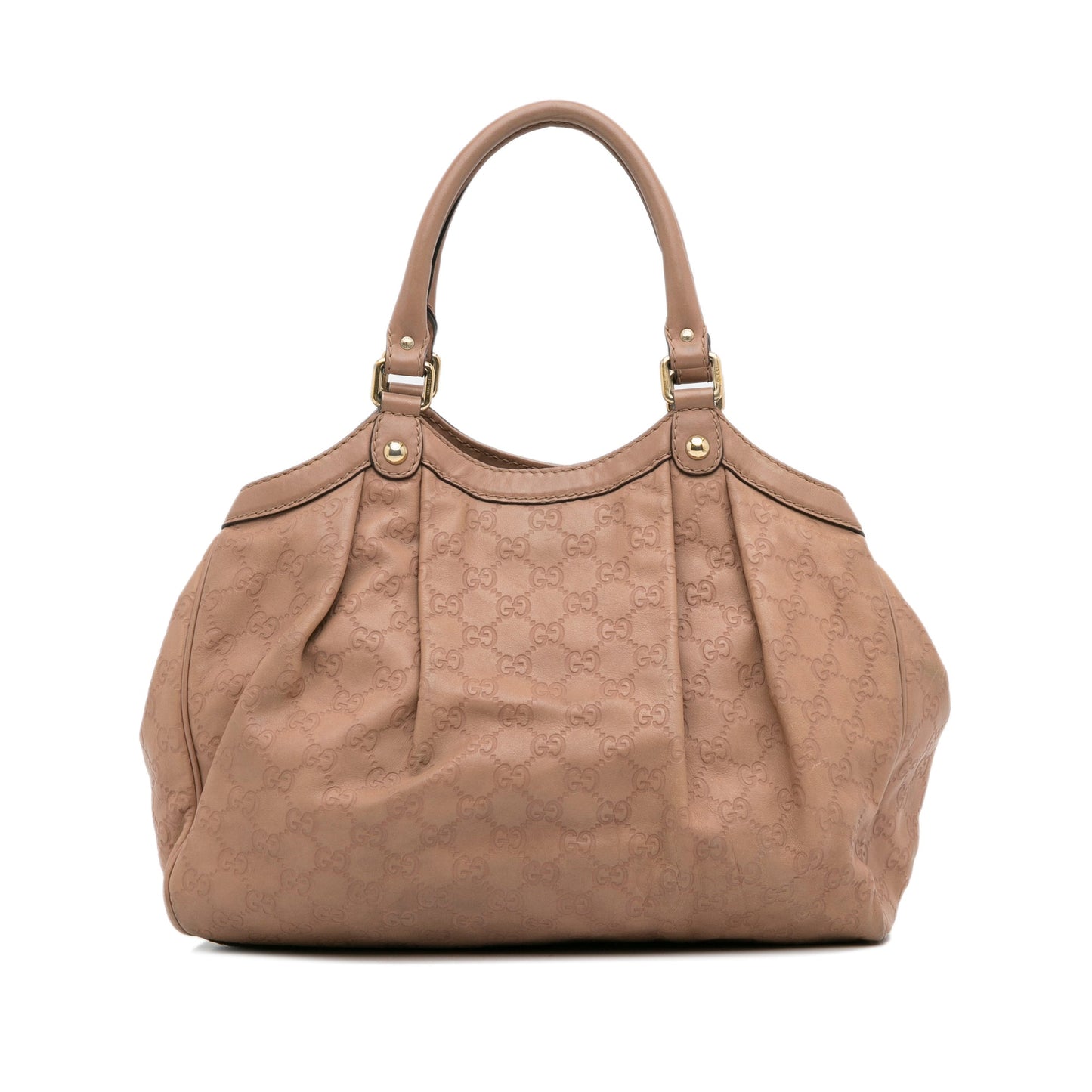 Pink Gucci Medium Guccissima Sukey Tote