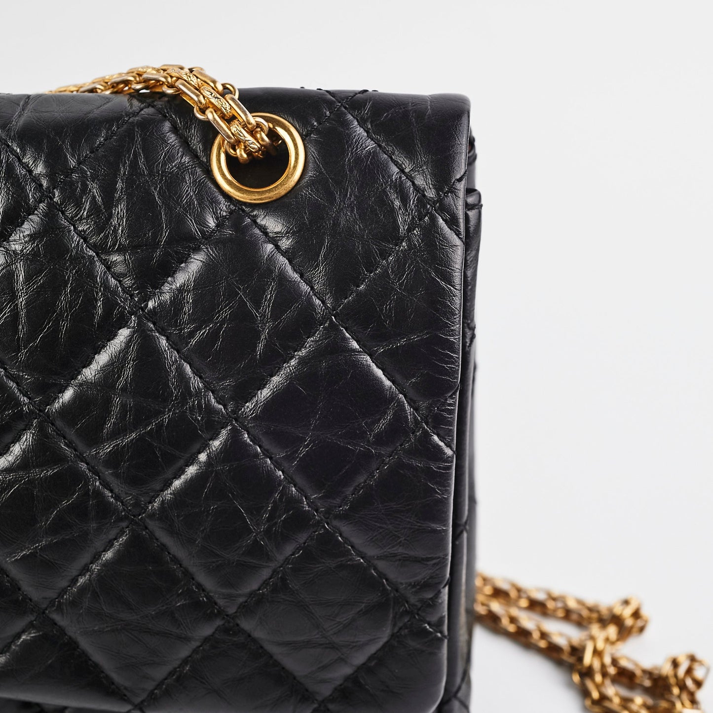 Chanel Reissue Maxi 227 Black Shoulder Bag