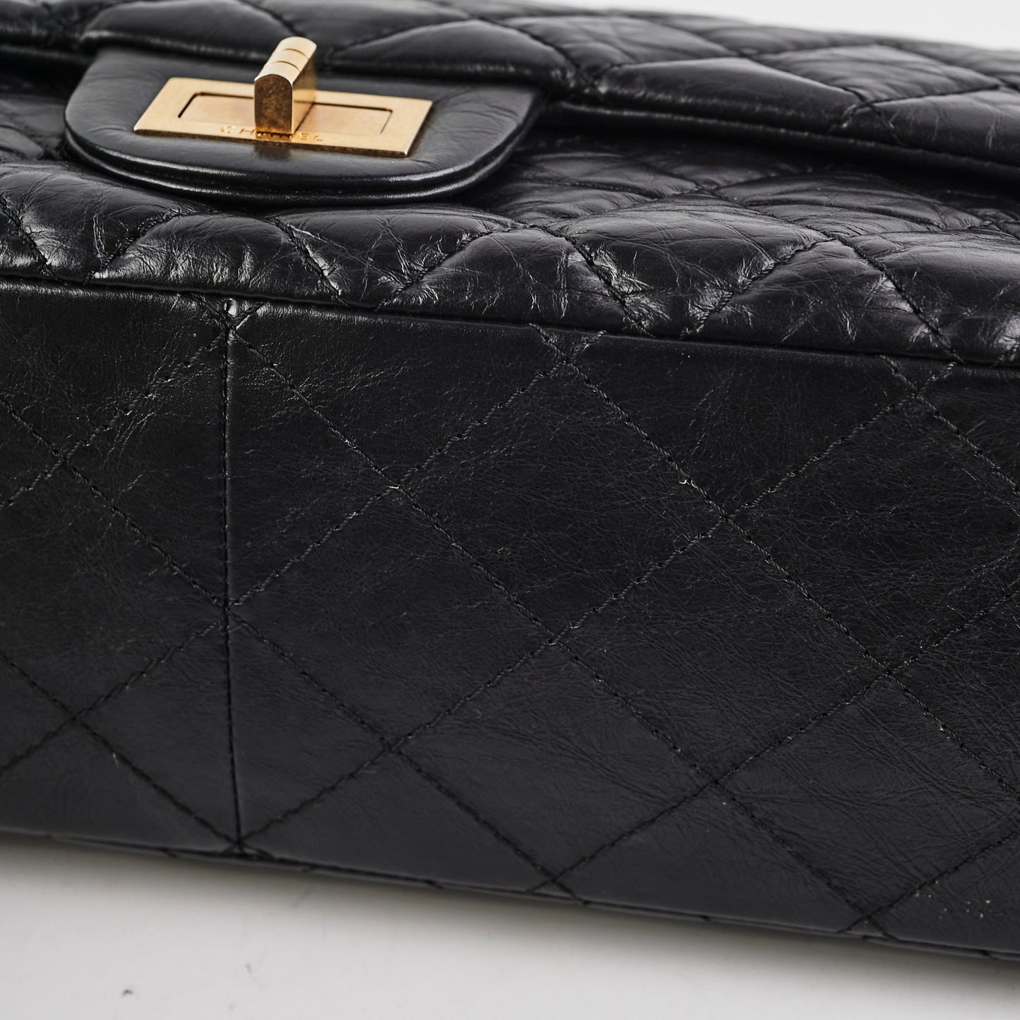 Chanel Reissue Maxi 227 Black Shoulder Bag