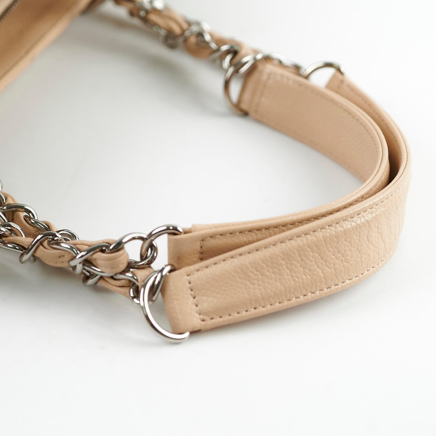 Chanel GST Caviar Beige Shoulder Bag- Series 13