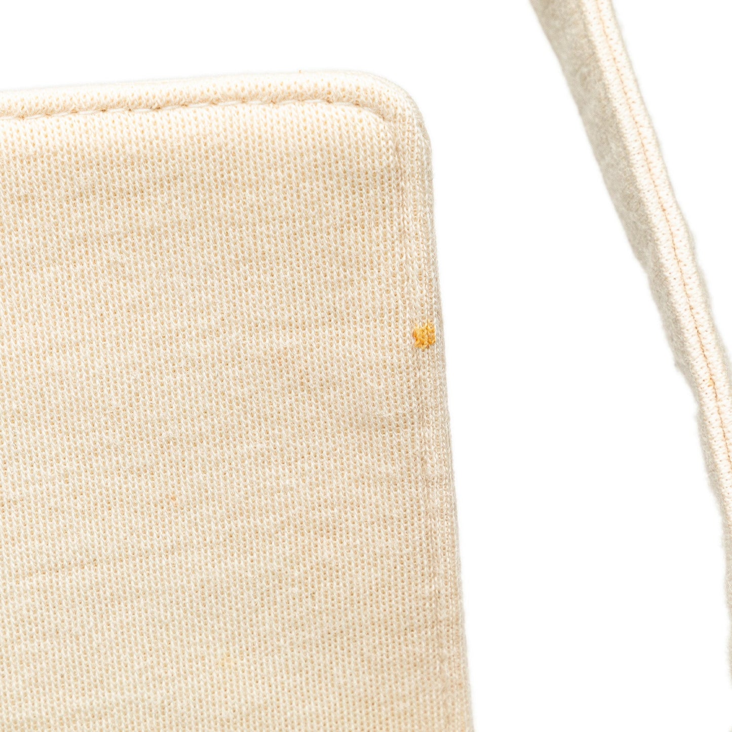 White Chanel CC Jersey Pyramid Stud Flap Shoulder Bag