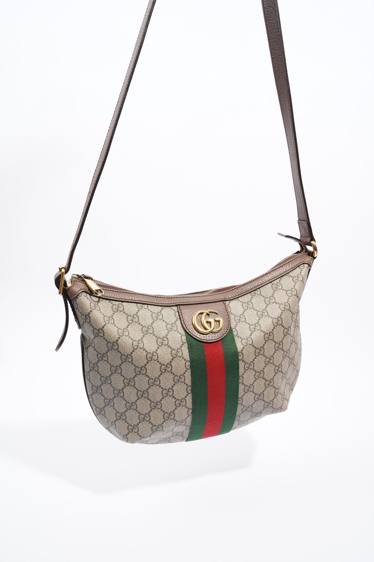 Gucci Ophidia GG Crossbody Supreme Canvas Small