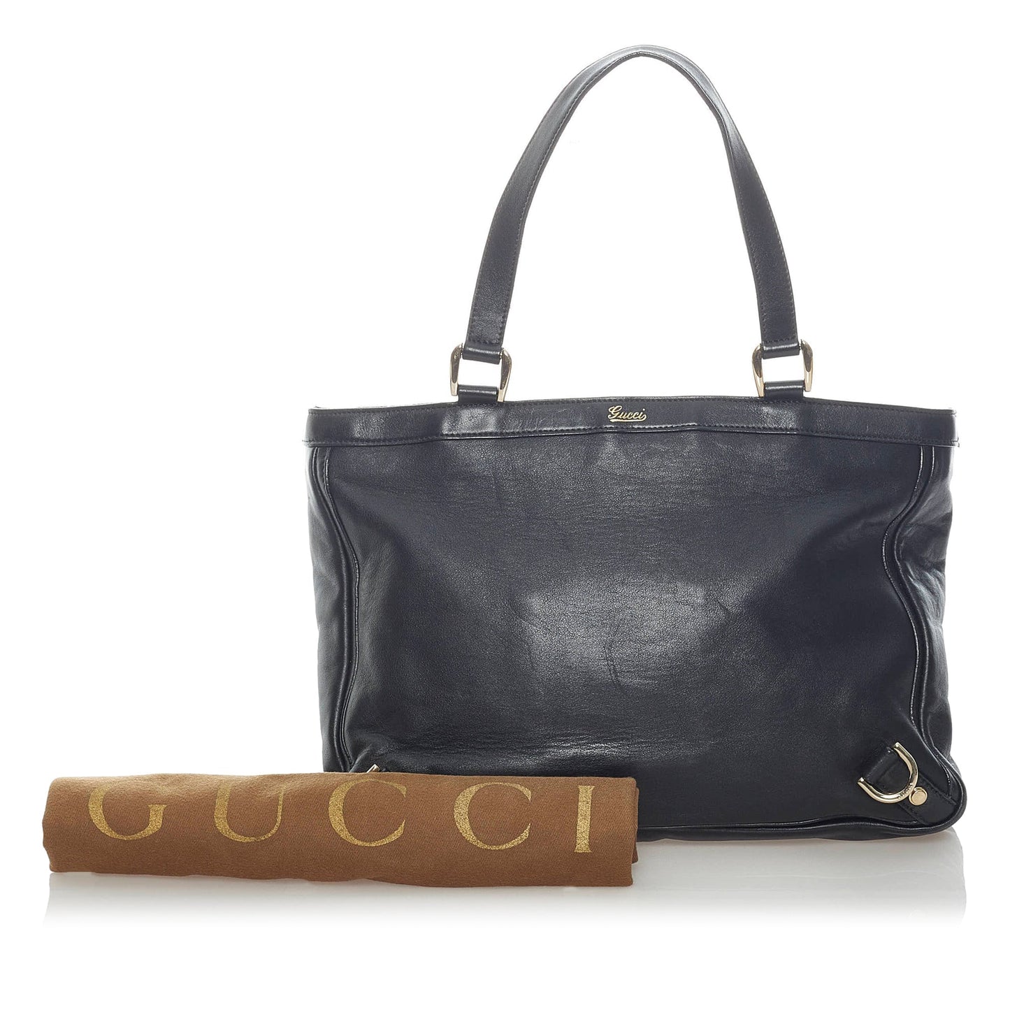 Gucci Abbey D-Ring Leather Tote Bag