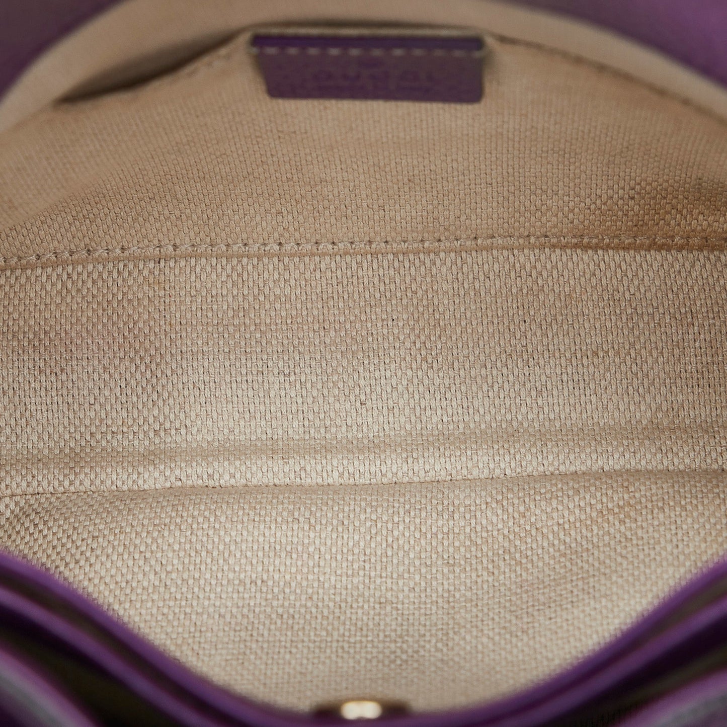 Purple Gucci Soho Chain Tote
