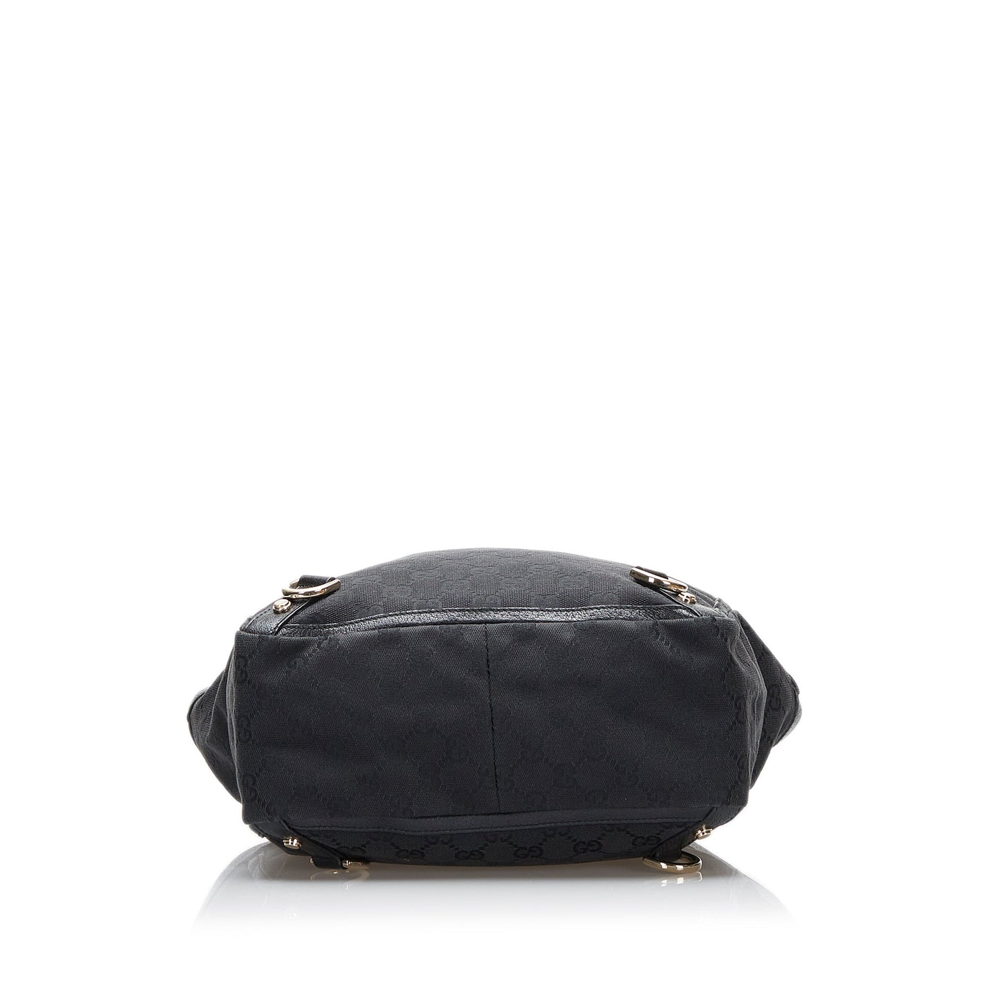 Gucci Abbey Tote Bag Black GG Canvas