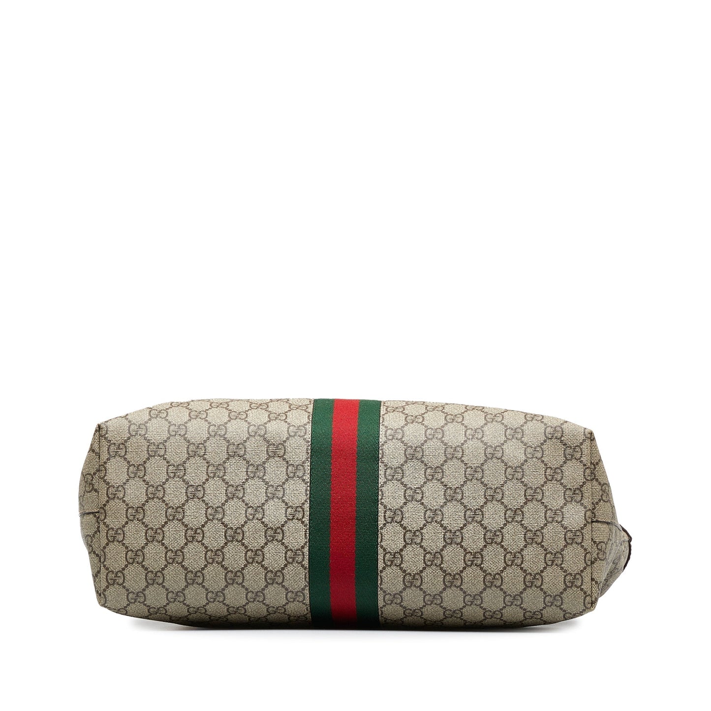 Brown Gucci GG Supreme Ophidia Tote