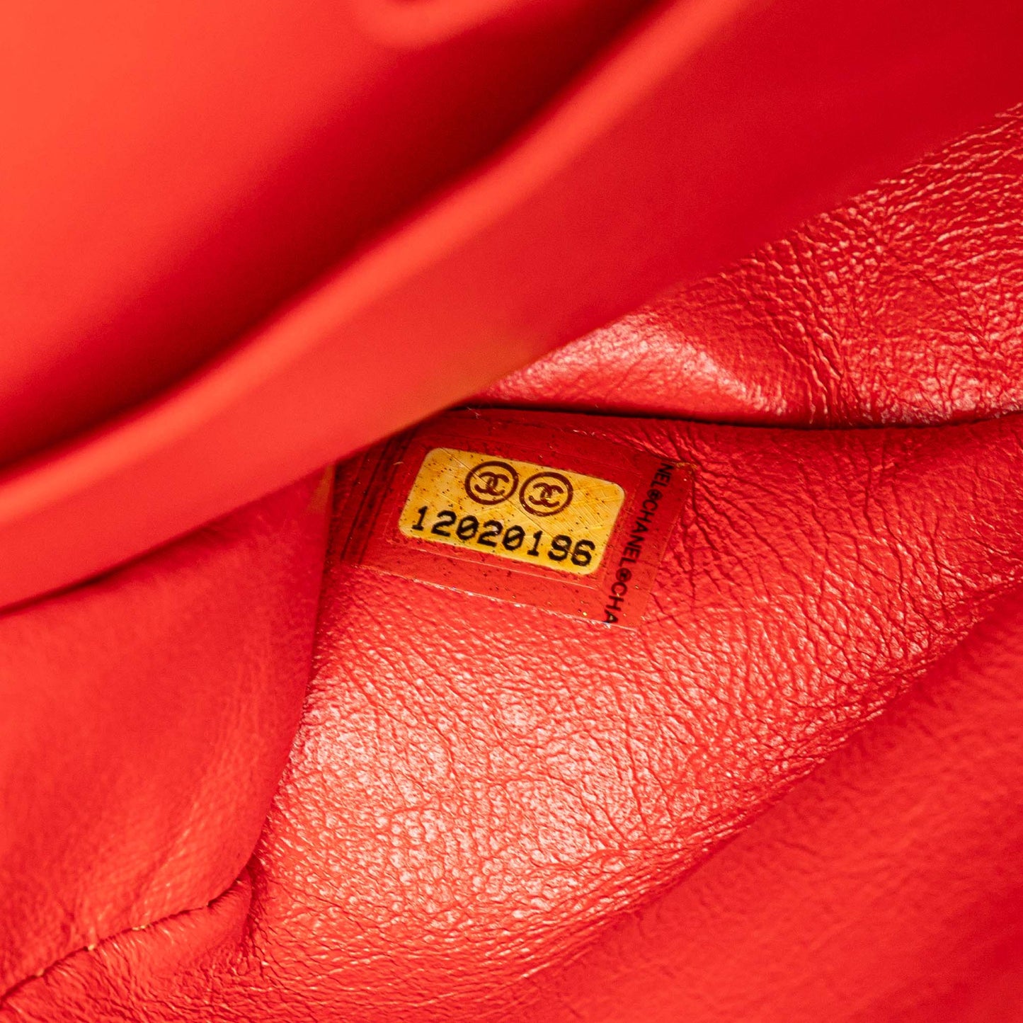 Red Chanel Jumbo Tweed Double Flap Shoulder Bag