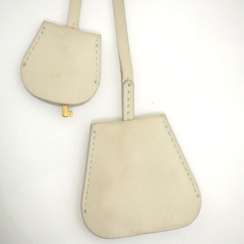 CHANEL Shoulder Bag Matt caviar skin beige COCO Mark