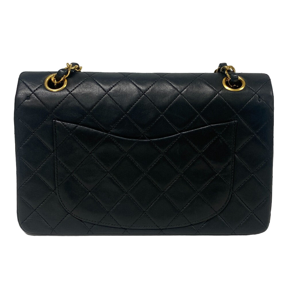 CHANEL Shoulder Bag lambskin Brown Matrasse COCO Mark