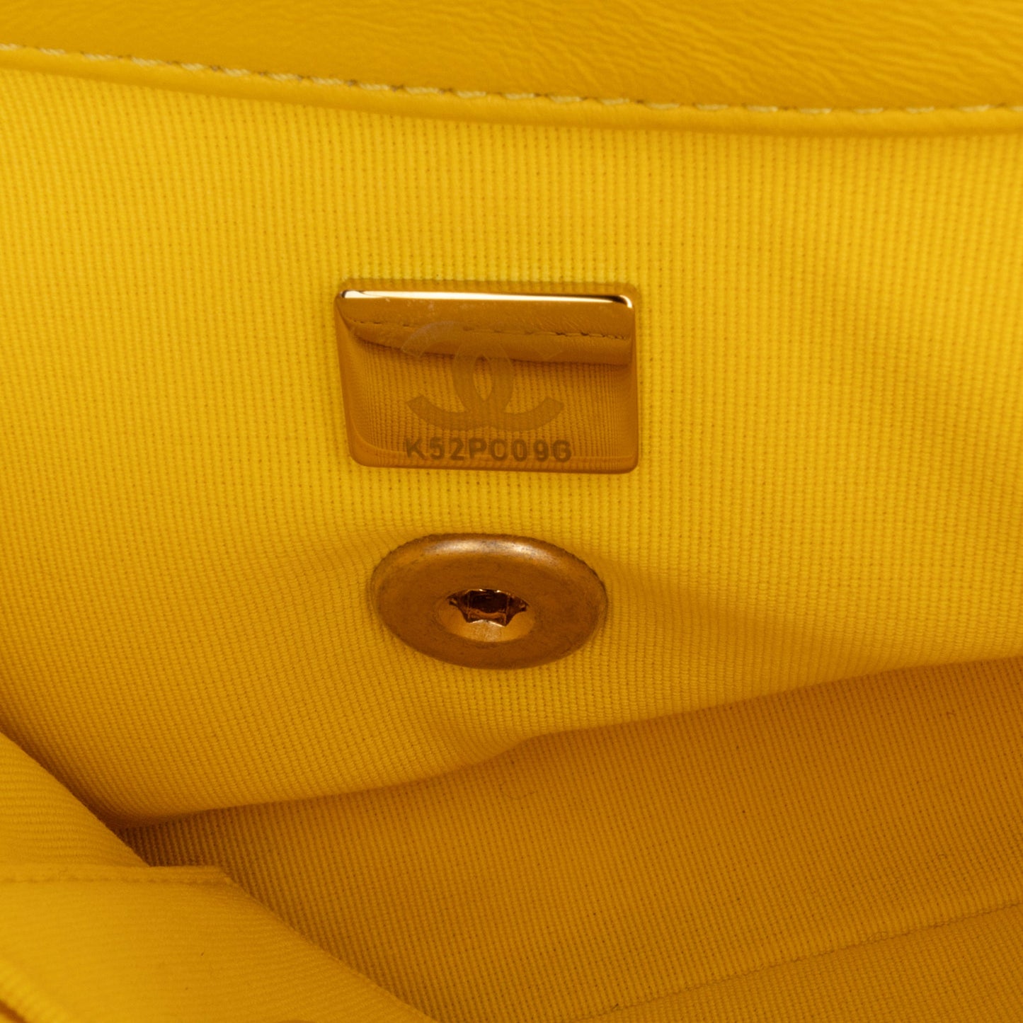 Yellow Chanel Mini Quilted Lambskin Candy Chain Crossbody Shoulder Bag