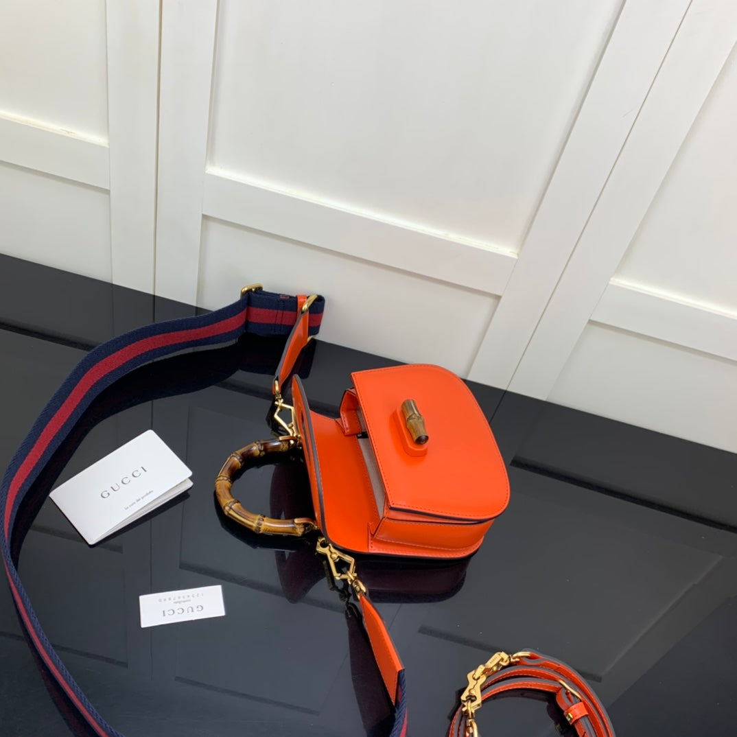 BOLSA GUCCI BAMBOO 1947 PEQUENA 17