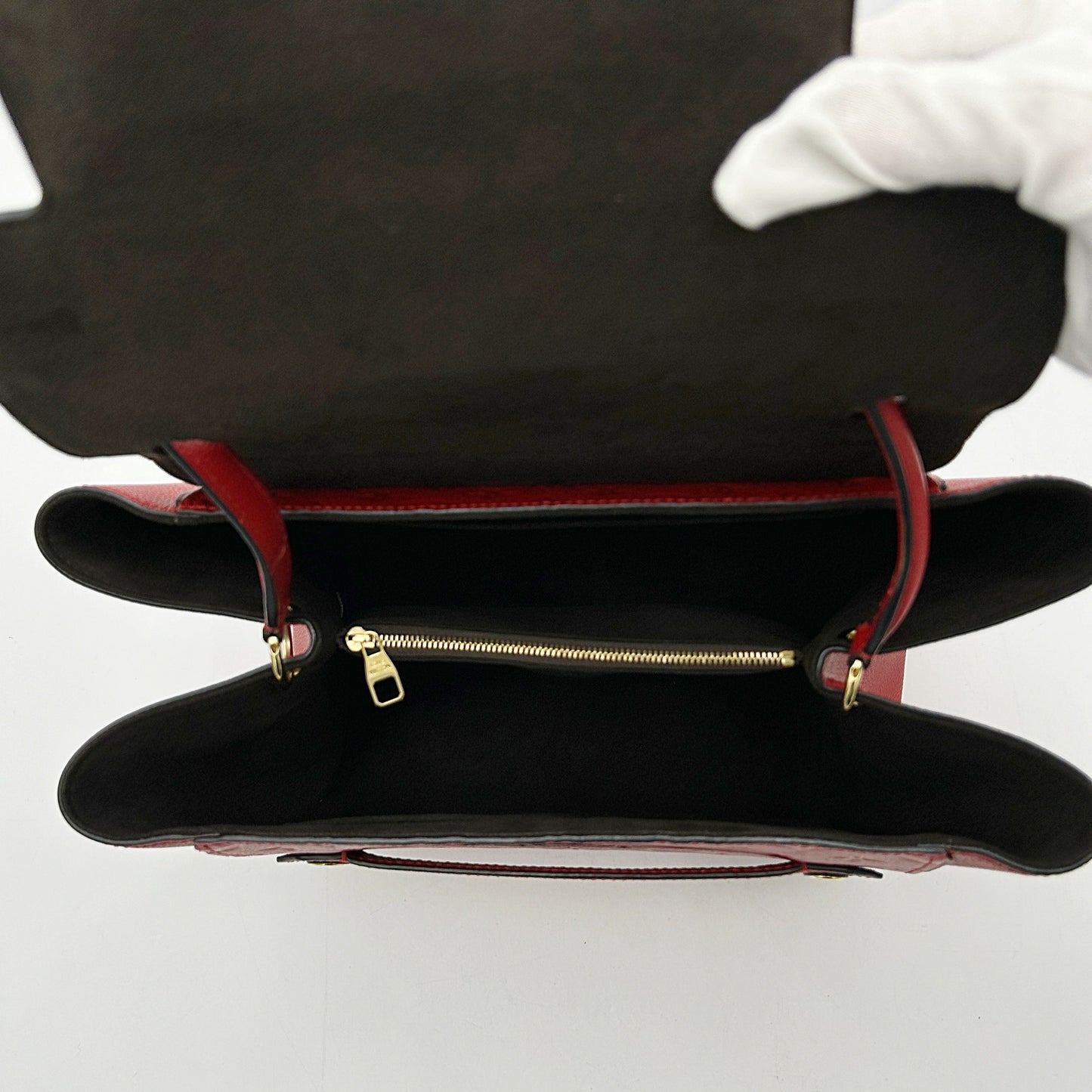 Louis Vuitton Monogram Empreinte Trocadero - Burgundy Handle Bags, Handbags LA28219