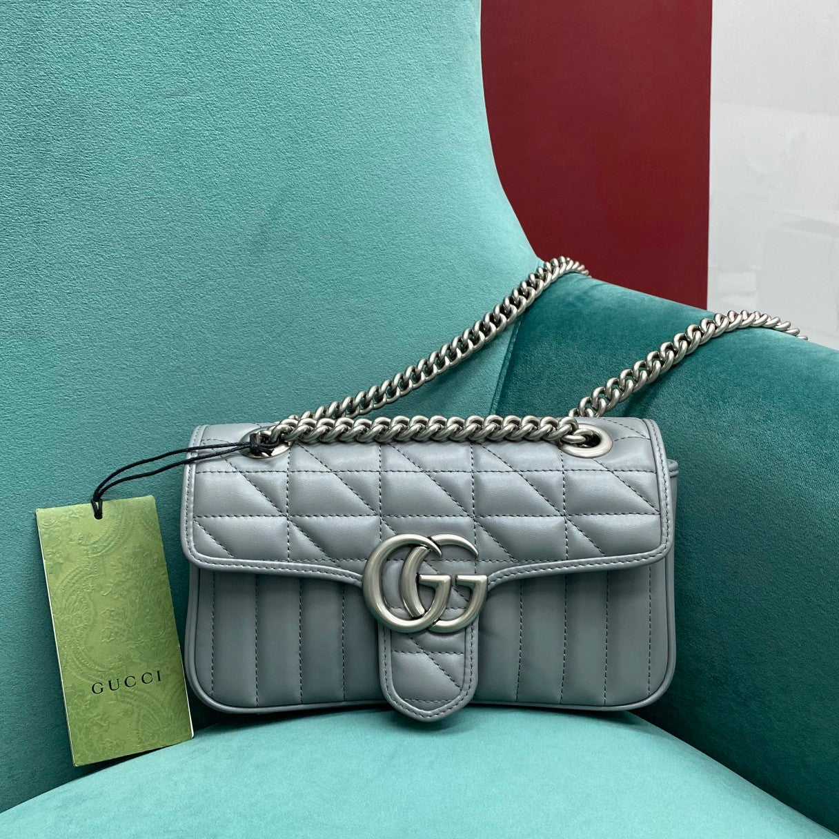 BOLSA GUCCI MARMORT MINI 22