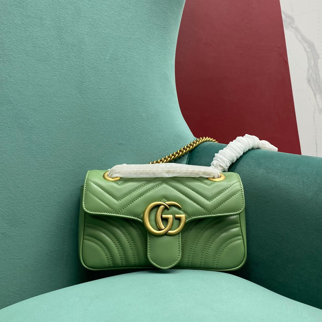 BOLSA GUCCI MARMORT MINI 22