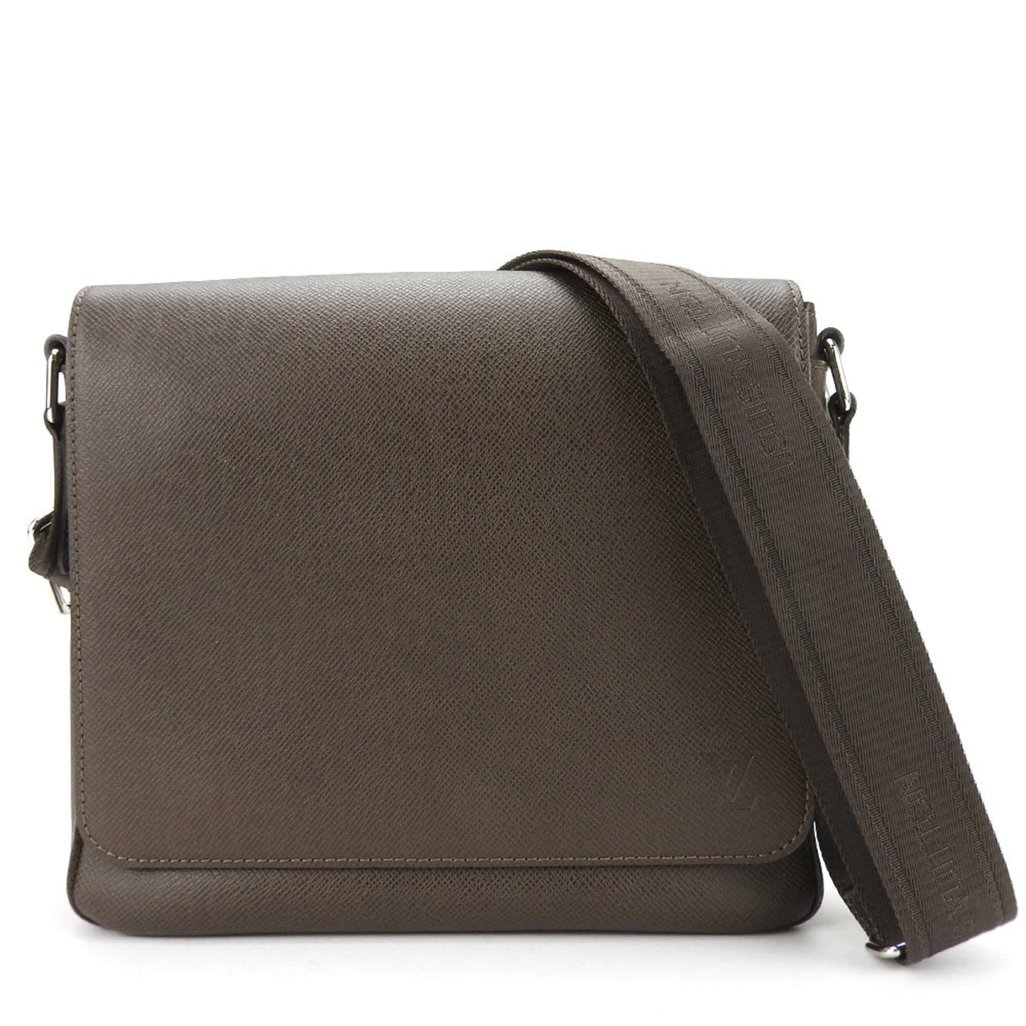 Louis Vuitton Taiga Grizzly Taiga Leather Shoulder Bag
