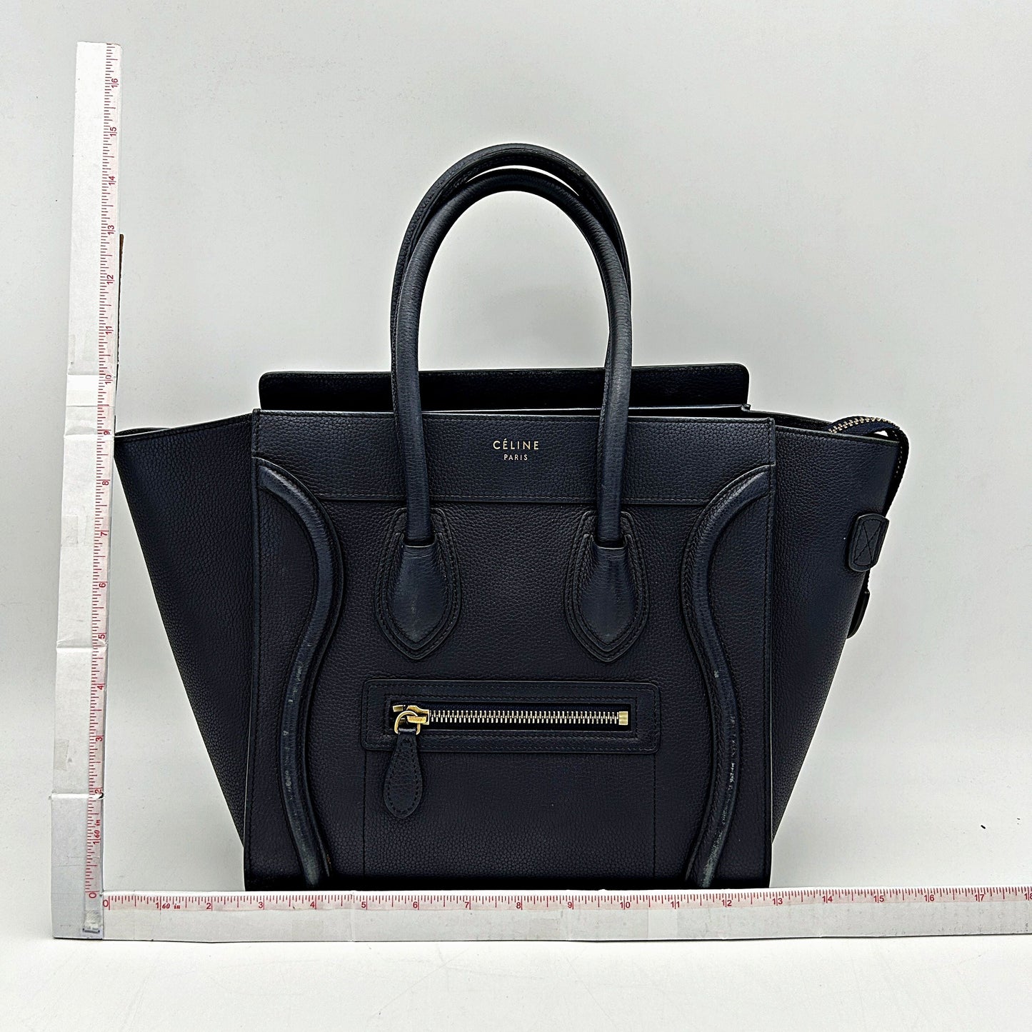 Celine Micro Luggage Tote - Blue Totes, Handbags LA32471