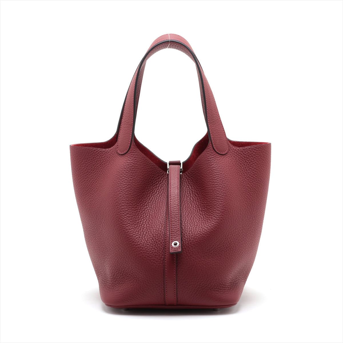 Hermes Picotin Lock MM Clemence Rojoash Silver U 2022