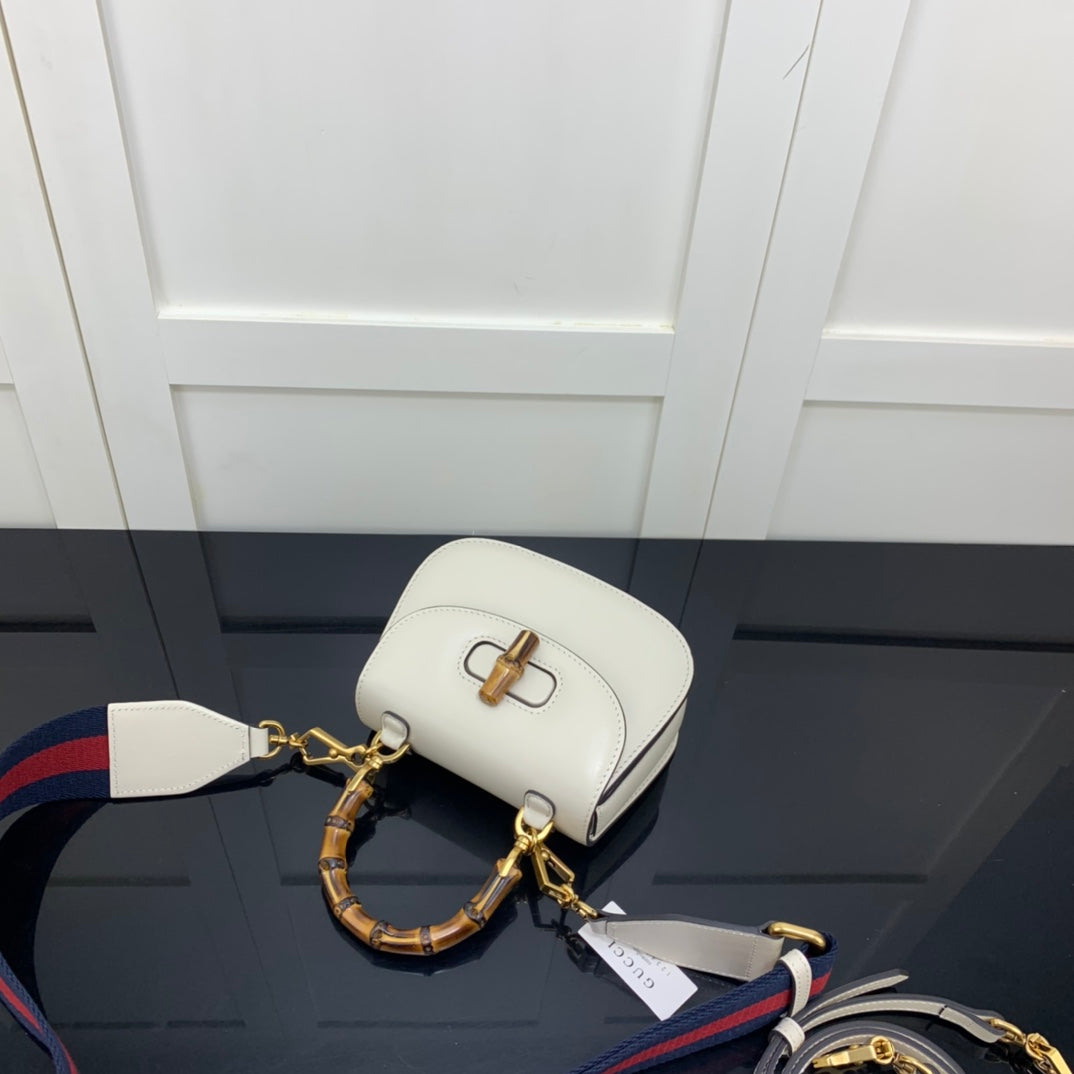 BOLSA GUCCI BAMBOO 1947 PEQUENA 17