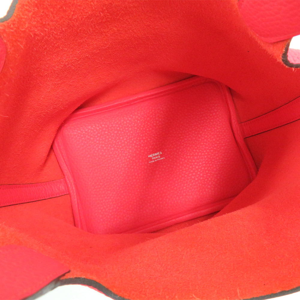 Hermes Picotin Lock PM 18 056289CK Rose Jaipur Clemence Silver Y 2020 Manufacturing Handbag Leather Beauty Wade Quality