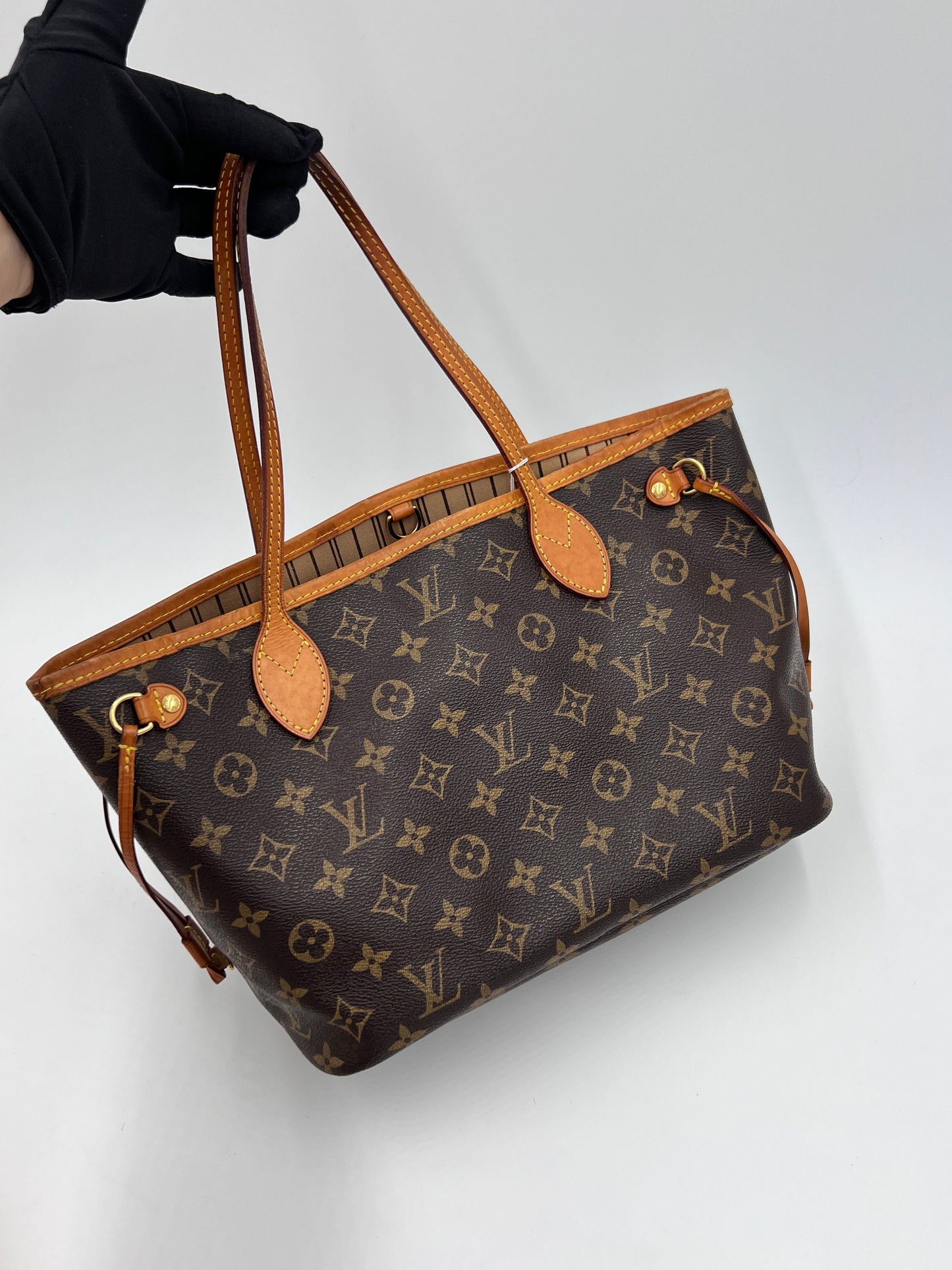 Louis Vuitton LV Monogram Neverfull PM Vintage - Brown Shoulder Bags, Handbags AG462O