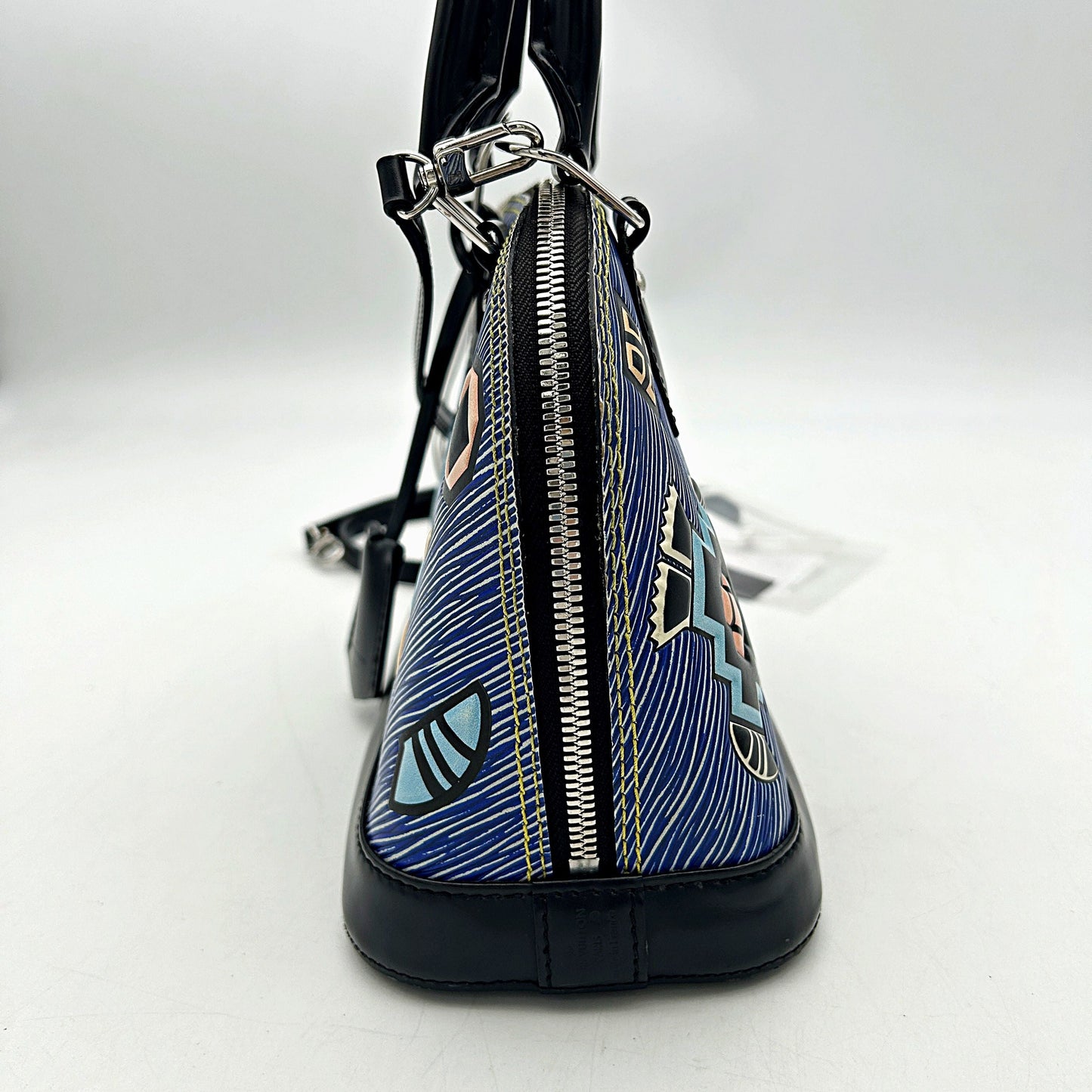 LOUIS VUITTON Epi Azteque Alma PM Denim Light LA20398