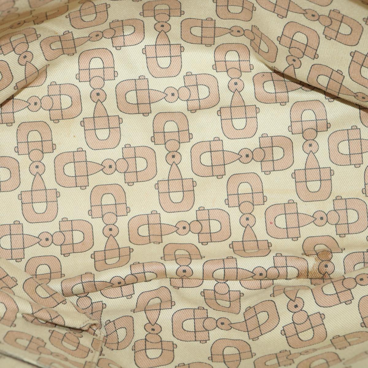 GUCCI GG Canvas Tote Bag Beige Gold 137396 ac1626