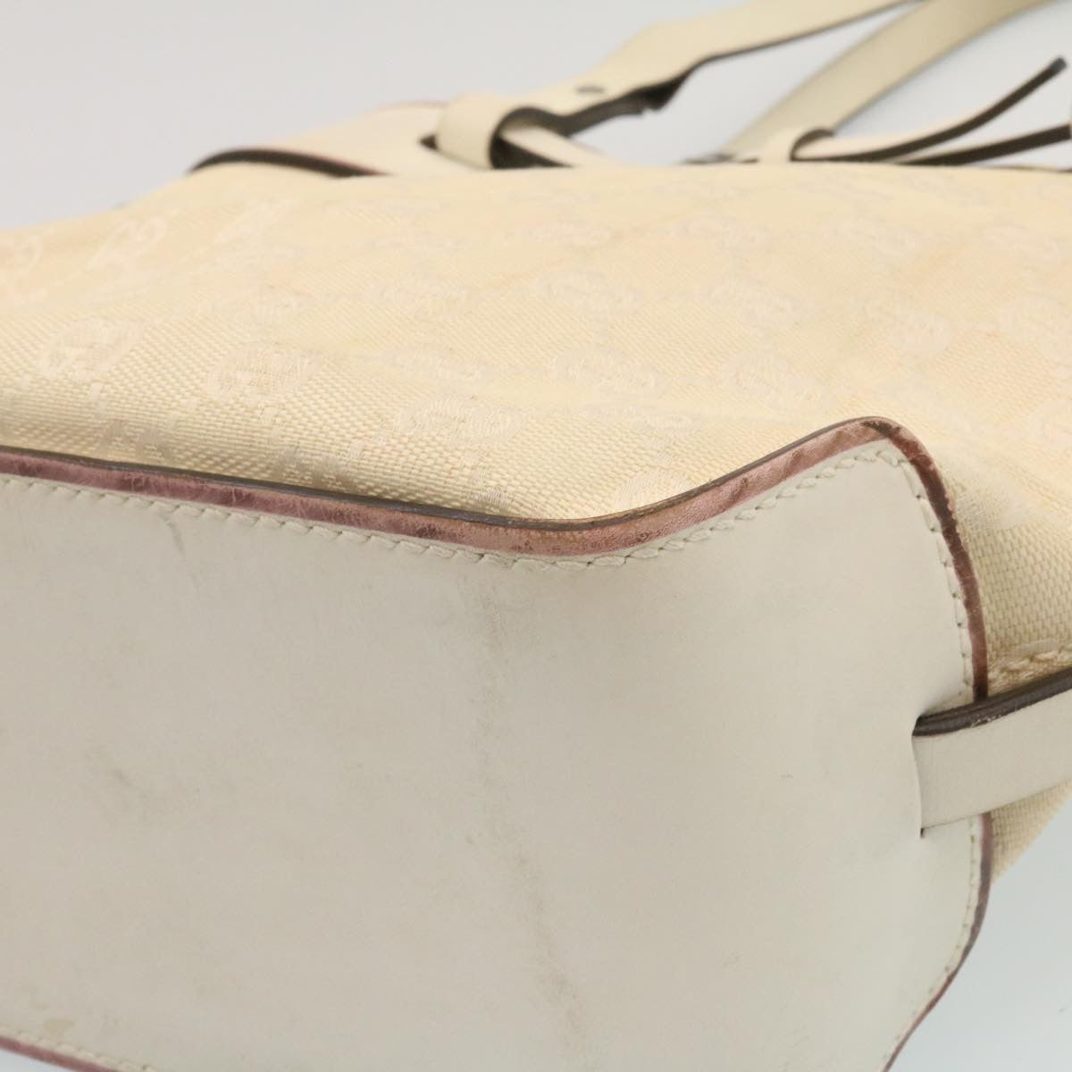 GUCCI GG Canvas Tote Bag Beige ac193