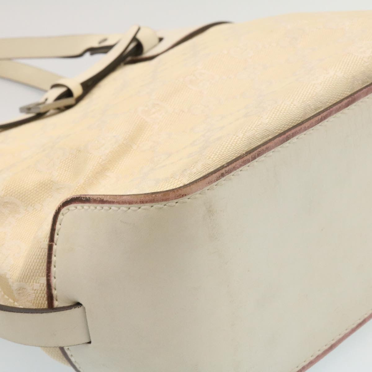 GUCCI GG Canvas Tote Bag Beige ac193