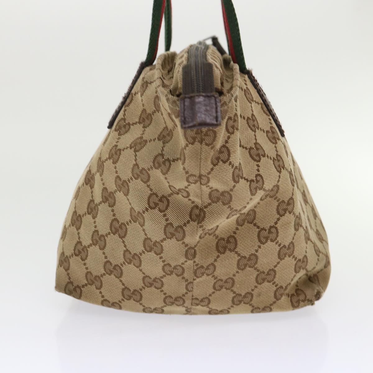 GUCCI GG Canvas Web Sherry Line Tote Bag Beige Red Green 131228 ac2026