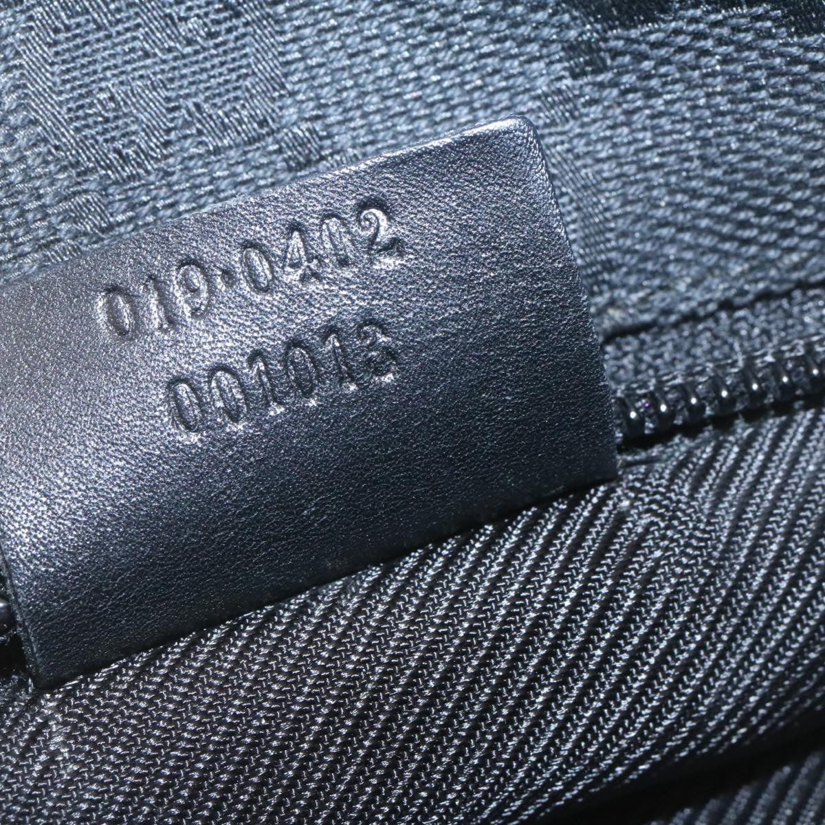 GUCCI GG Canvas Tote Bag Black ac596
