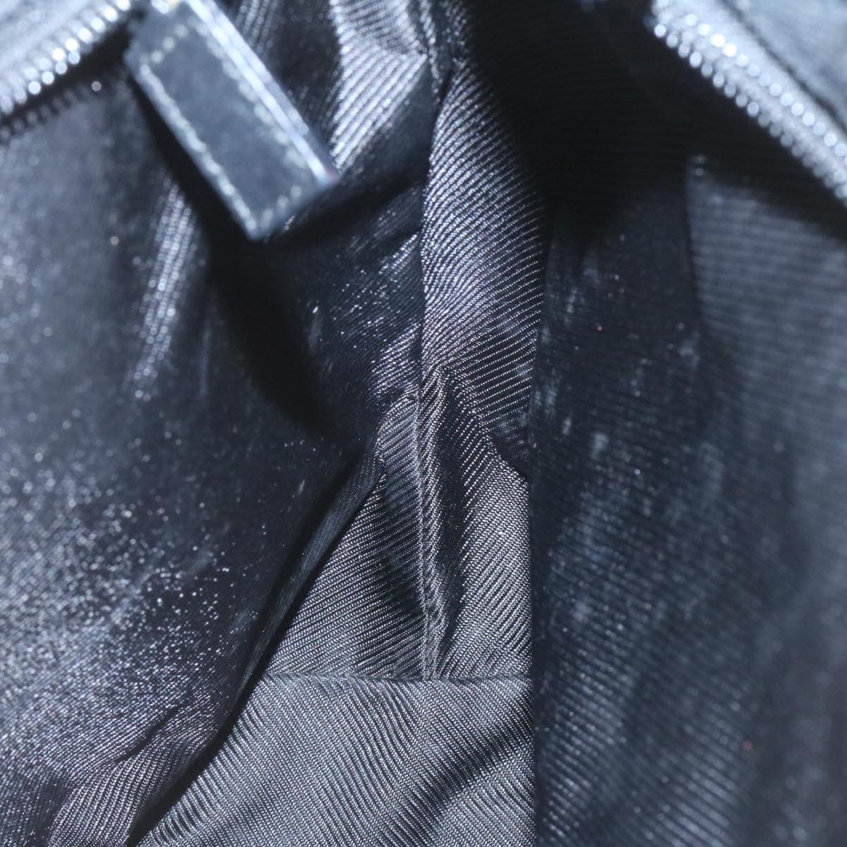 GUCCI GG Canvas Tote Bag Black ac596