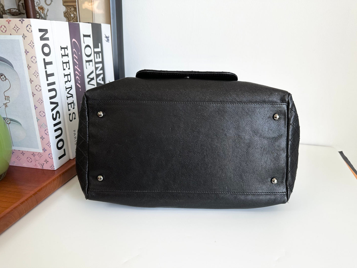 Chanel Pocket in the City Tote - Black Shoulder Bags, Handbags #JIUE