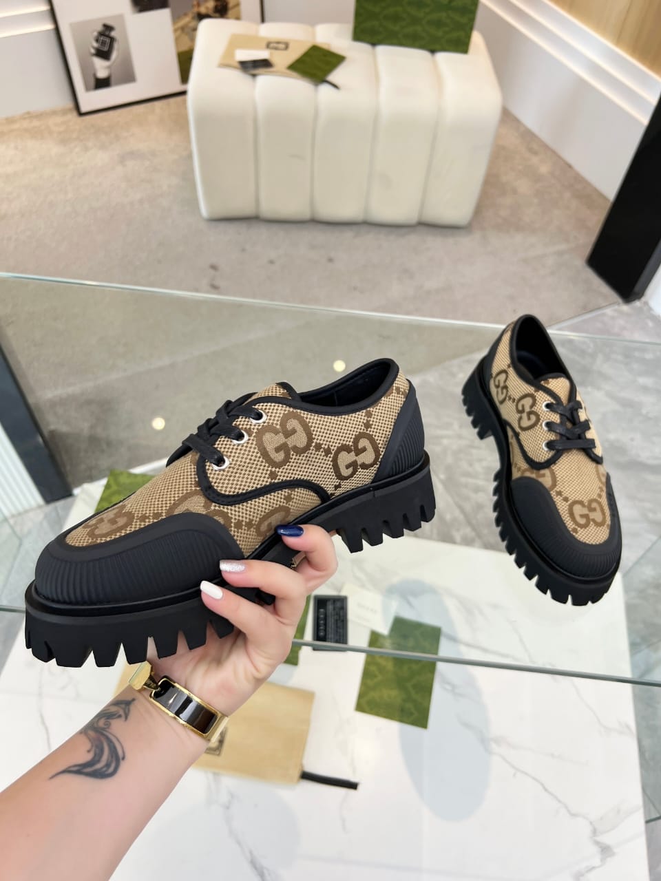 Gucci Men's loafers Shoes.