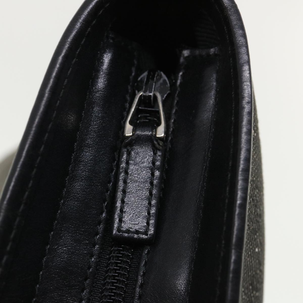GUCCI GG Canvas Tote Bag Black 34339 am3809