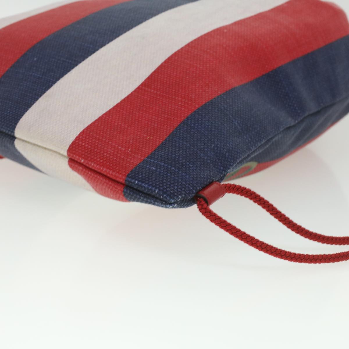 GUCCI Web Sherry Line Backpack Canvas Tricolor Red Blue Green 473872 am3970