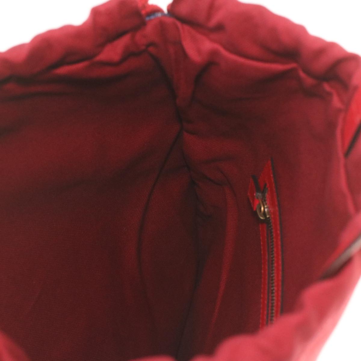 GUCCI Web Sherry Line Backpack Canvas Tricolor Red Blue Green 473872 am3970