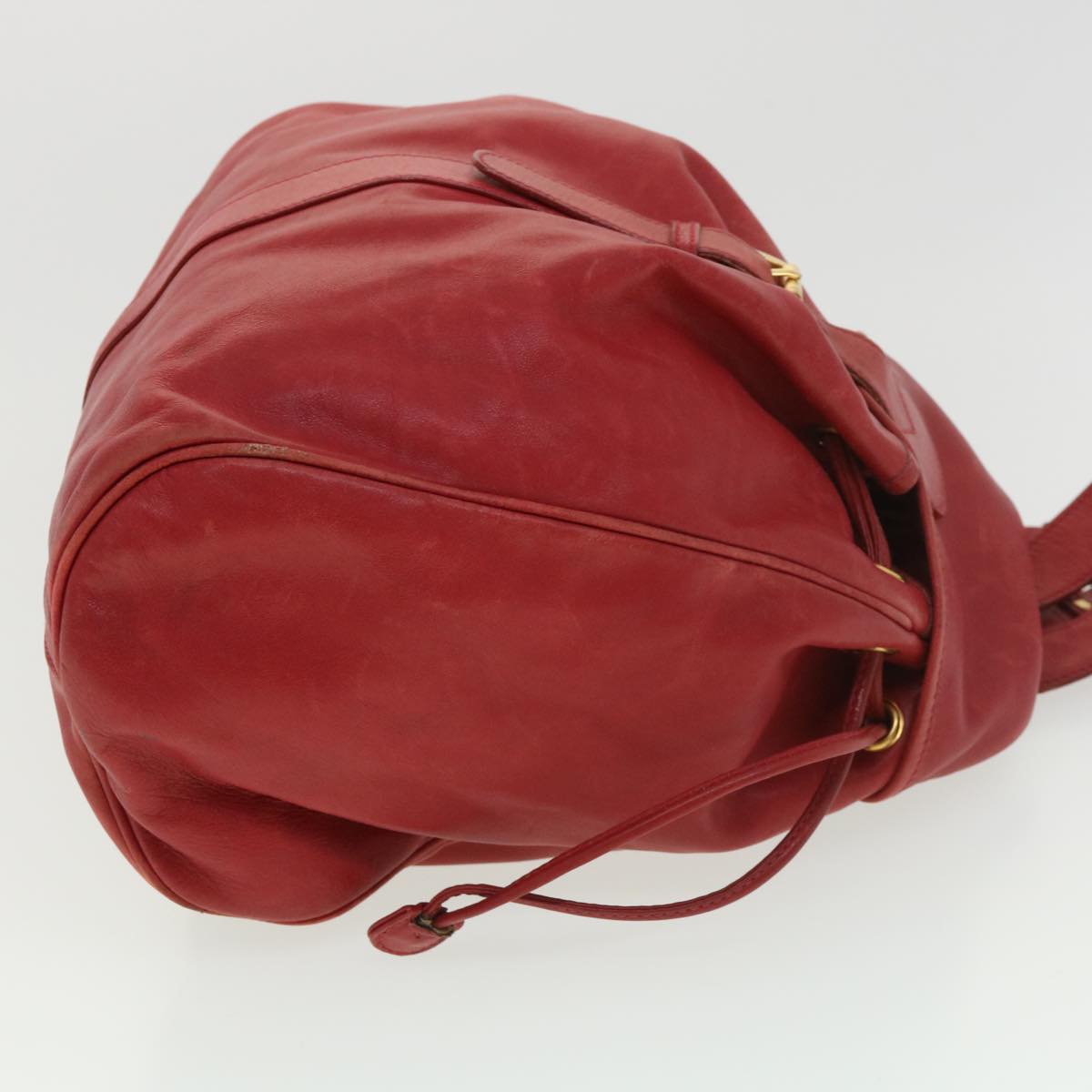 Gucci Backpack Leather Red 003580008 am4132