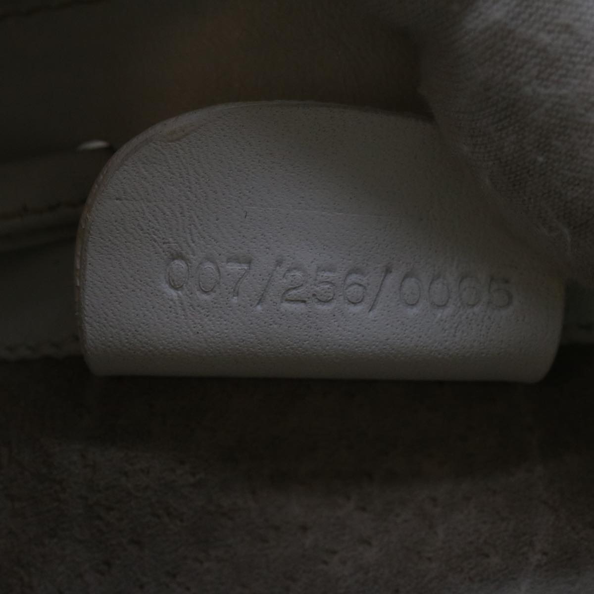 GUCCI Shoulder Bag Leather White am4457