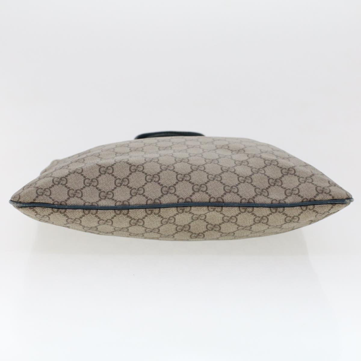 GUCCI GG Canvas Tote Bag PVC Leather Beige am4470