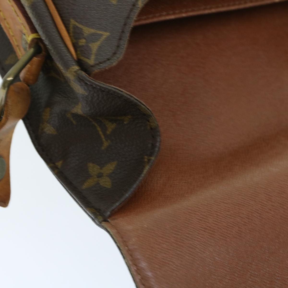 LOUIS VUITTON Monogram Cartouchiere GM Shoulder Bag M51252 LV am4526