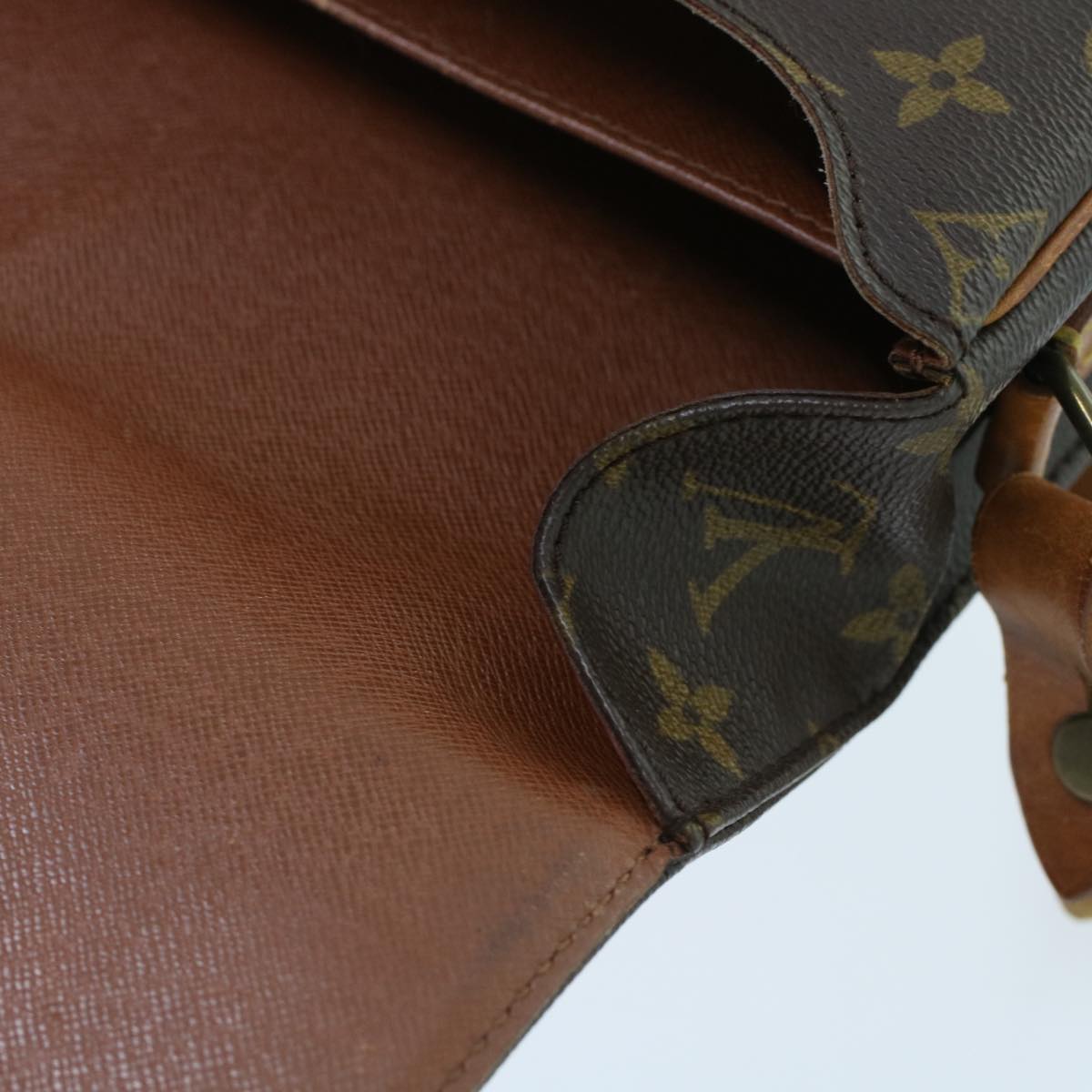 LOUIS VUITTON Monogram Cartouchiere GM Shoulder Bag M51252 LV am4526