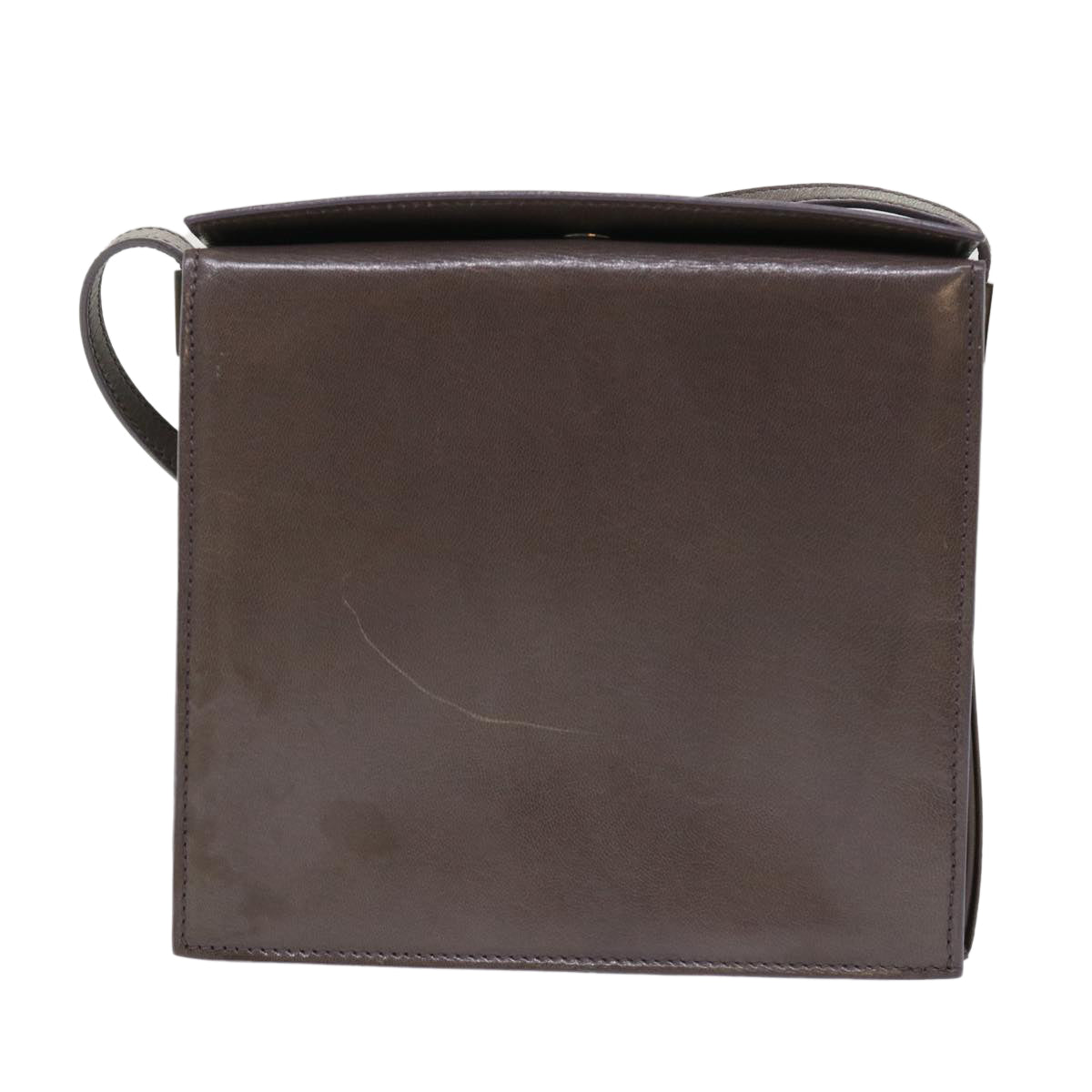 GUCCI Shoulder Bag Leather Outlet Gray 007.2014/3444 am4648