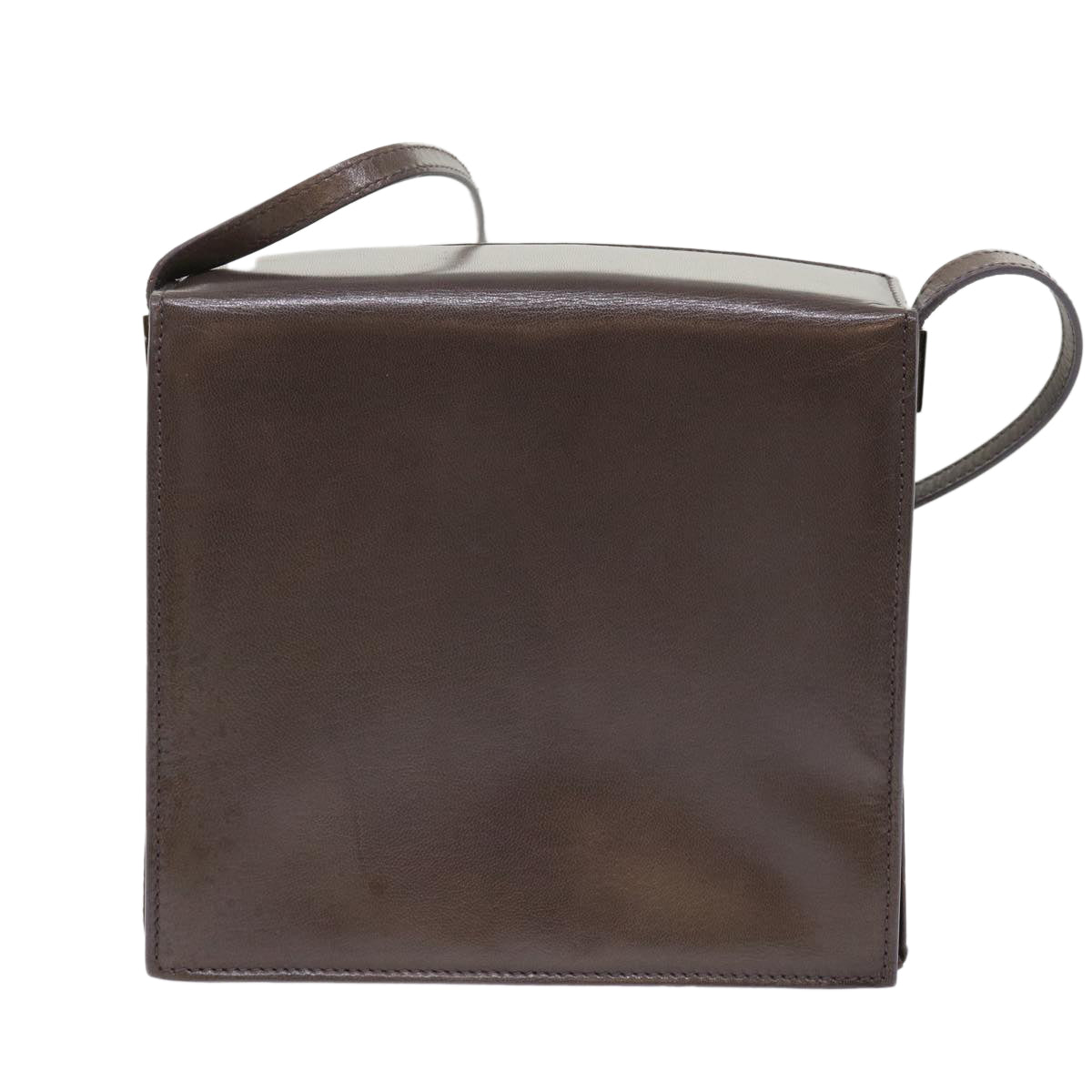 GUCCI Shoulder Bag Leather Outlet Gray 007.2014/3444 am4648