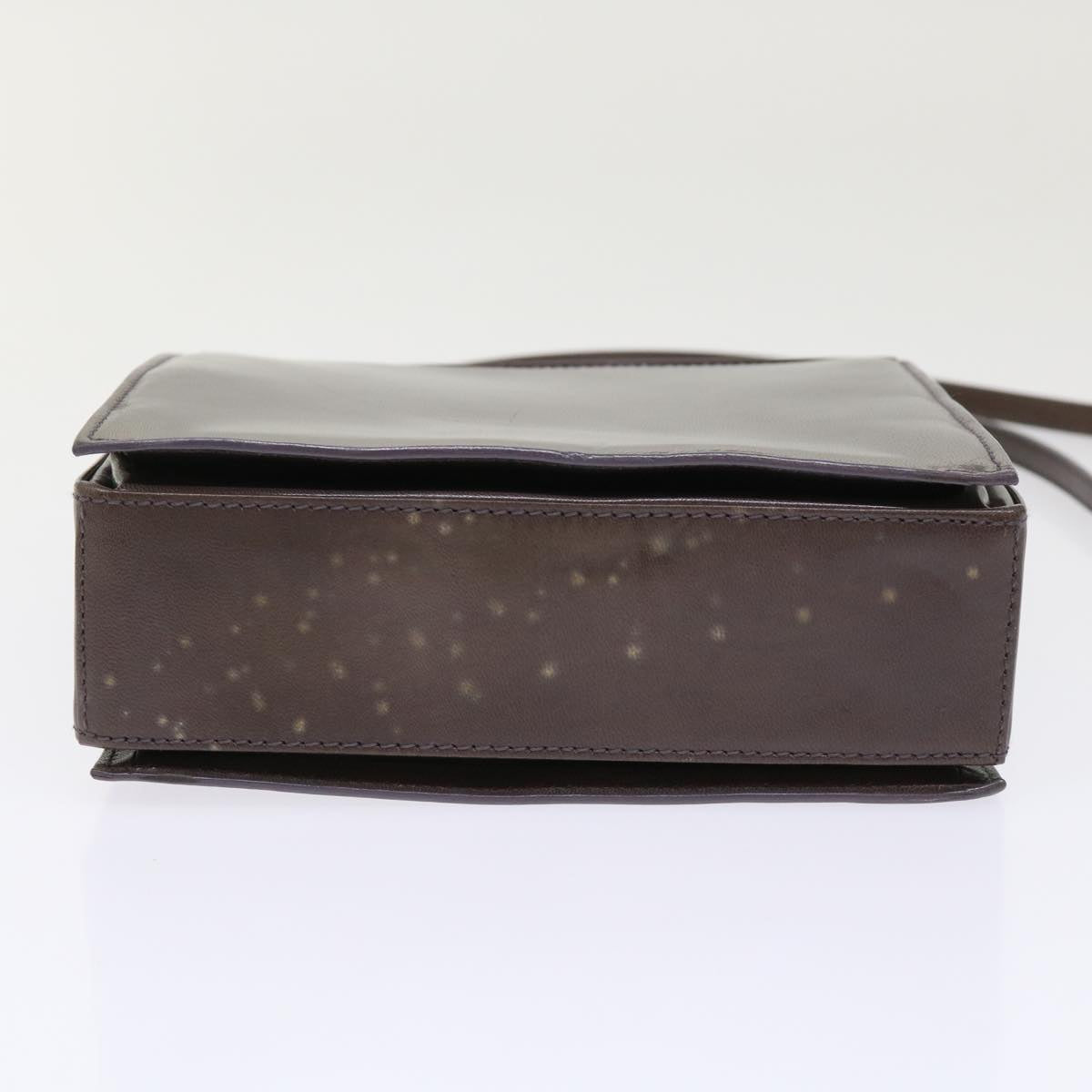 GUCCI Shoulder Bag Leather Outlet Gray 007.2014/3444 am4648